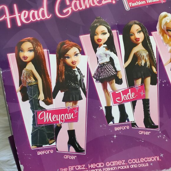 Bratz Head Gamez 4 Doll Set Cloe Rare 1st Edition 2005 - Picture 7 of 12